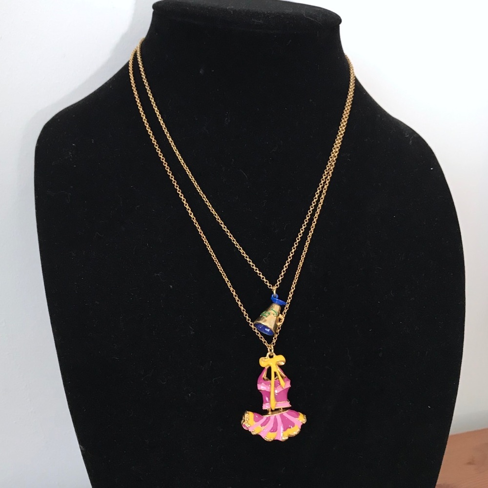 Betsey Johnson Cheer Necklace